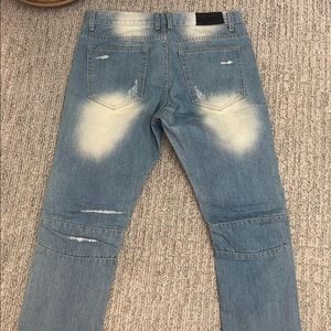 Embellish Biker Jeans Size 34